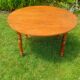 Folding wooden round table – Ø 115 cm