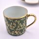 Set of 6 multicoloured moka cups in Limoges fine porcelain.