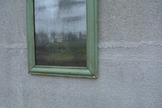 Mirror, Louis Philippe-style trumeau 65x83cm