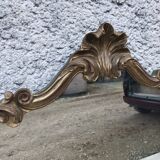 Antique Italian Louis XV gilden mirror 78x125cm