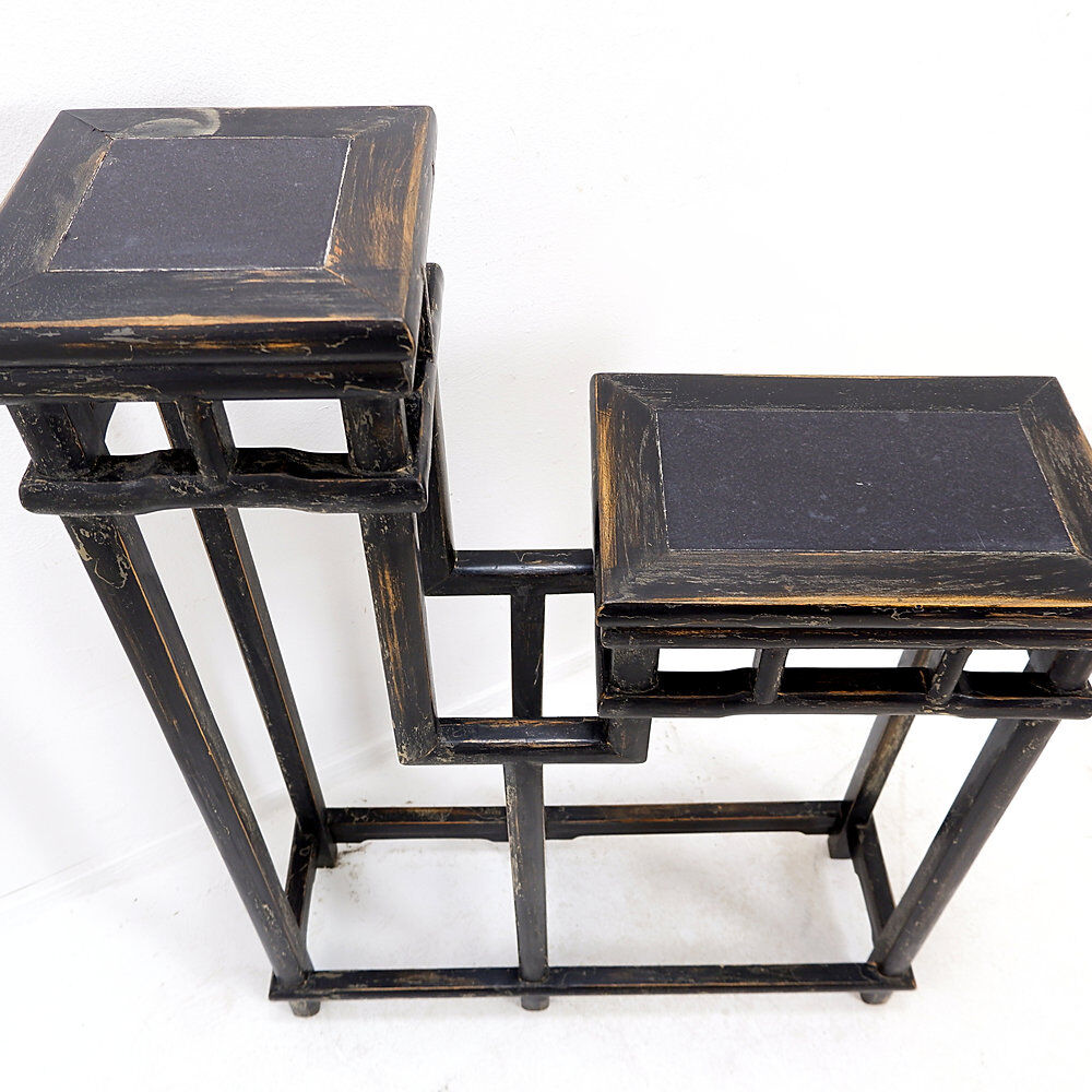 Two-tier bonsai shelf or display – Asian style, circa 1930