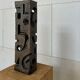Large Brutalist Ceramic Sculpture – Abstract Totem Form, c. 1960s–70s