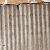 Claude HOUAL Watercolour No. 53 titled "Breton Interior" circa 1950