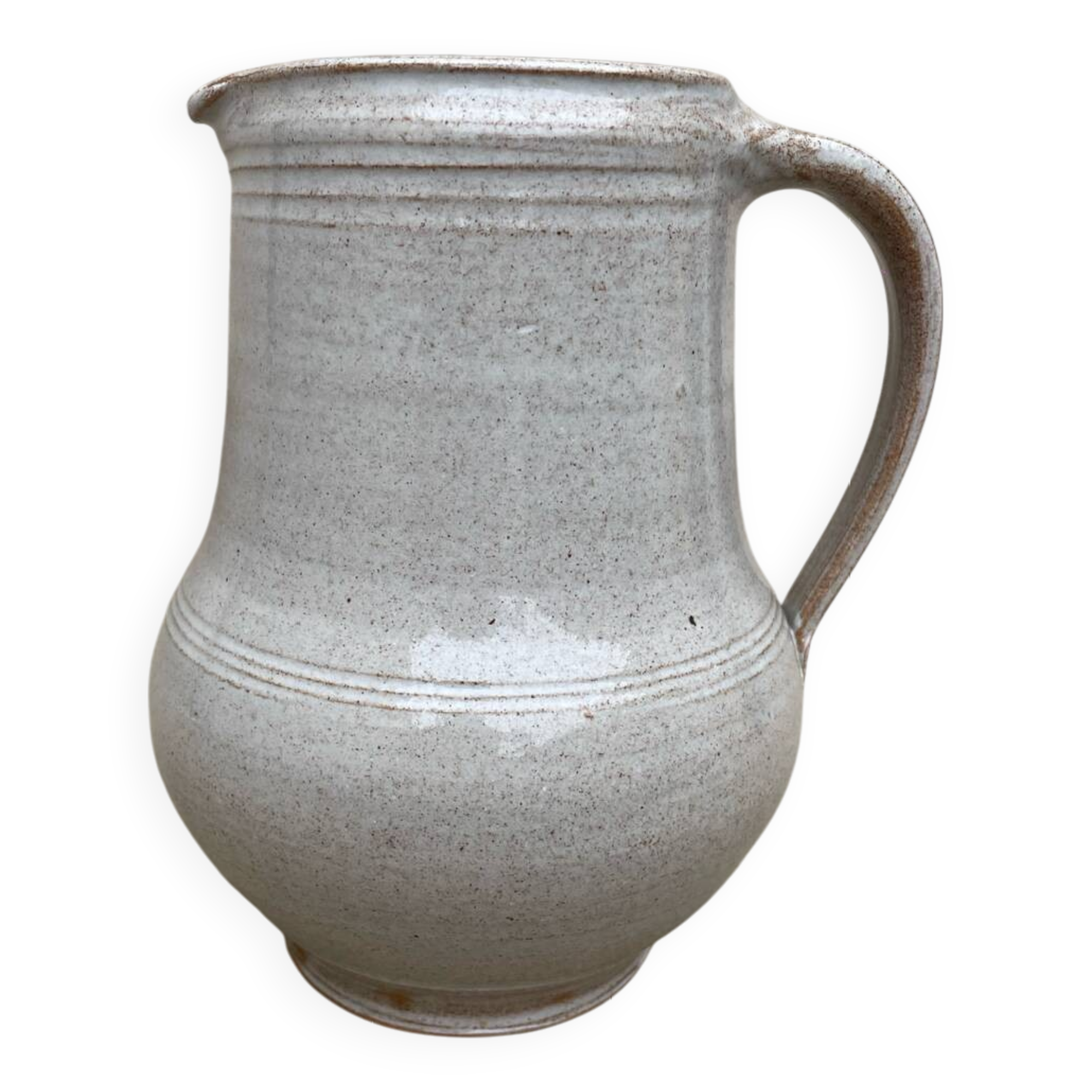 Volkoff Vallauris stoneware pitcher