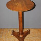 Empire walnut gueridon from the 19th century