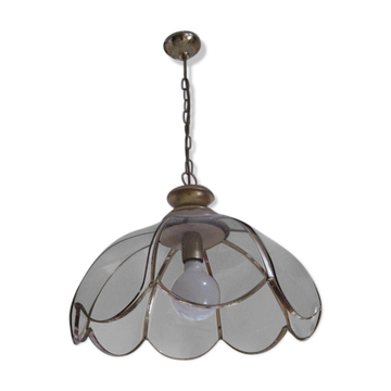 Golden metal luster "flower" early 80s