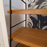 Large string shelf on vintage foot