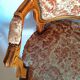 Fauteuil cabriolet ancien bergère chaise