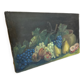 Peinture nature morte signée 1935