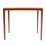 Side table with ceramics, Denmark, 1960s. After renovation.