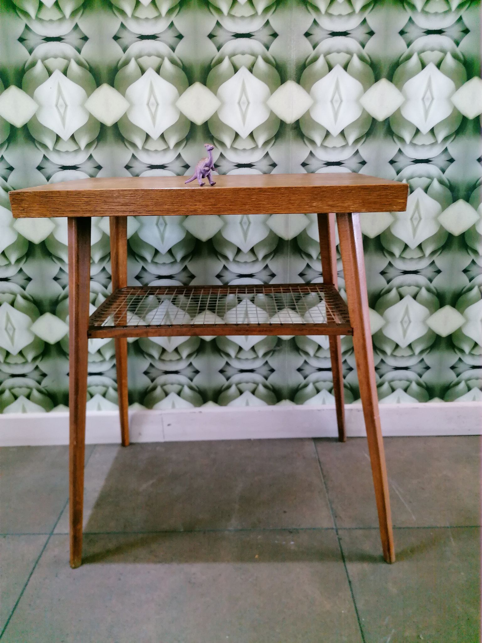Table basse vintage, d'appoint, tchèque, Dřevopodnik Holešov