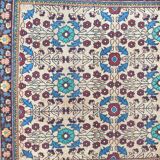 Joli tapis ancien persan Sarogh fait main