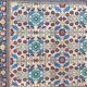 Pretty handmade old persian rug