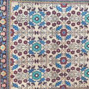 Pretty handmade old persian rug