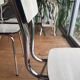 Table formica avec 4 chaises assorties