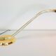 Vintage Cobra Desk Lamp in Brass and Acrylic from Grupo Mci, 1970