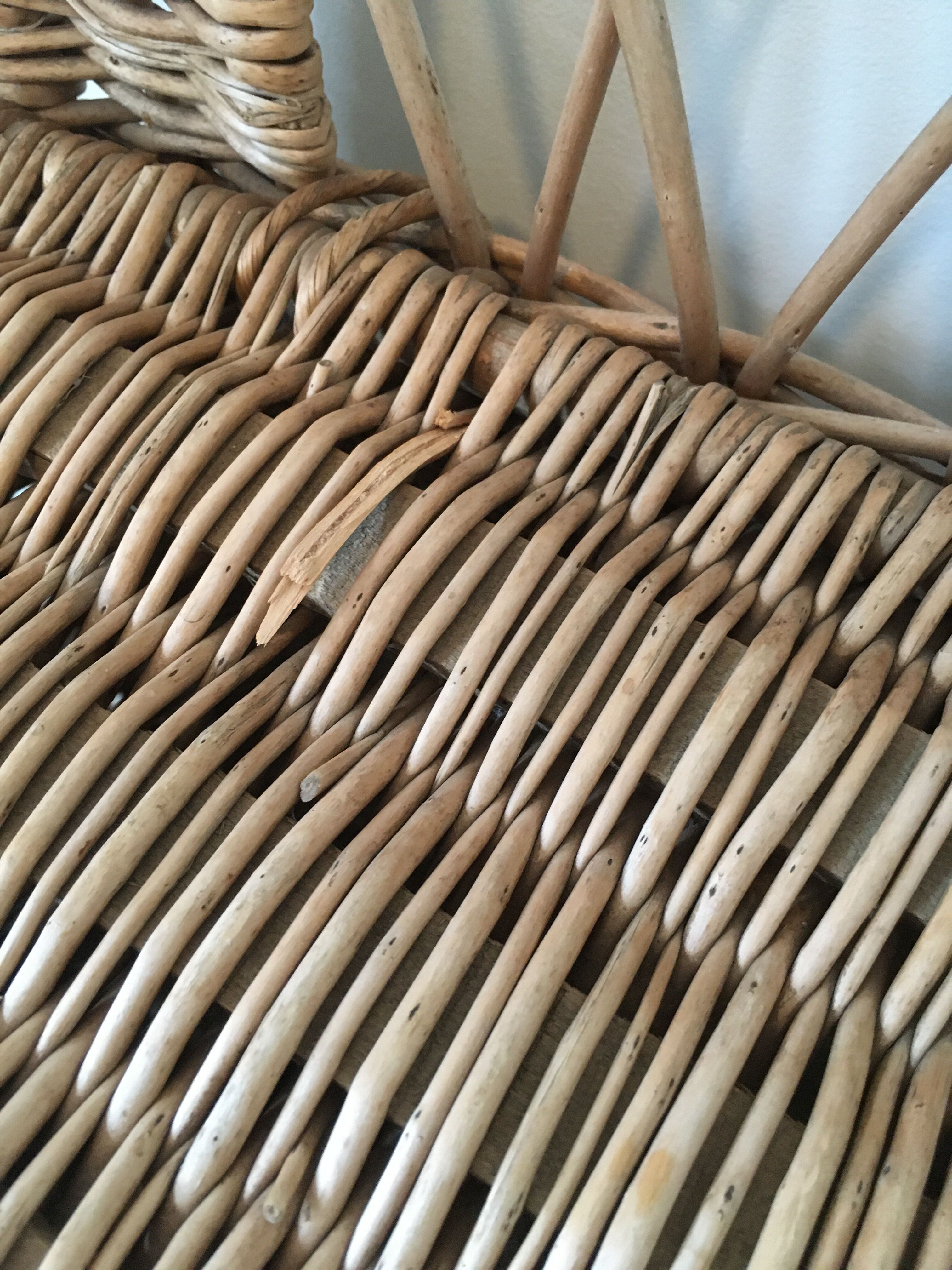 Clothes basket or wicker bread hut