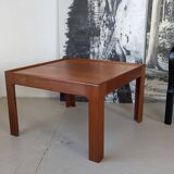 Square teak coffee table by Illum Wikkelso for N.Eilersen