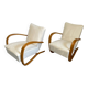 Ensemble de fauteuils Halabala H269