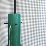 Green Opaline Pendant Light – Retro Modernist Design