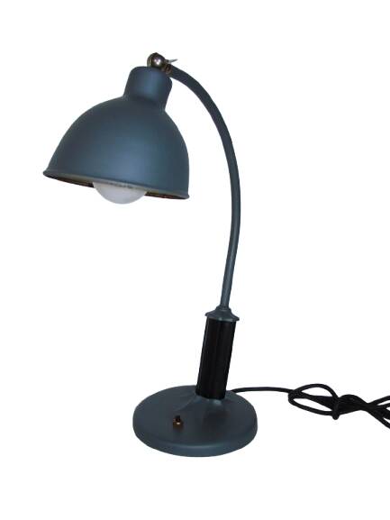 Bauhaus desk lamp, molitor christian dell 1930s