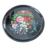 Enamelled sheet metal top
