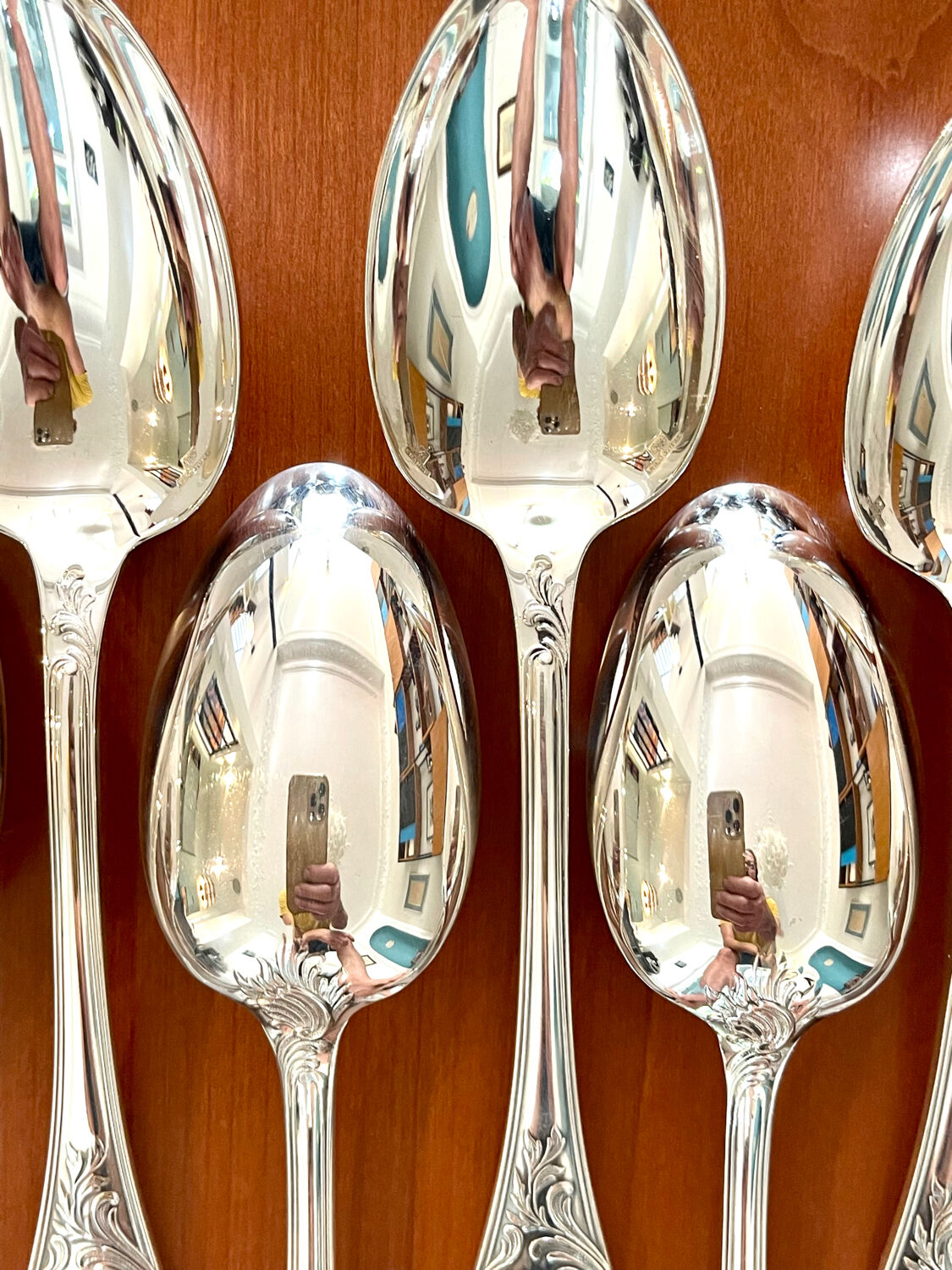 Christofle Marly, new condition, 48-piece cutlery set