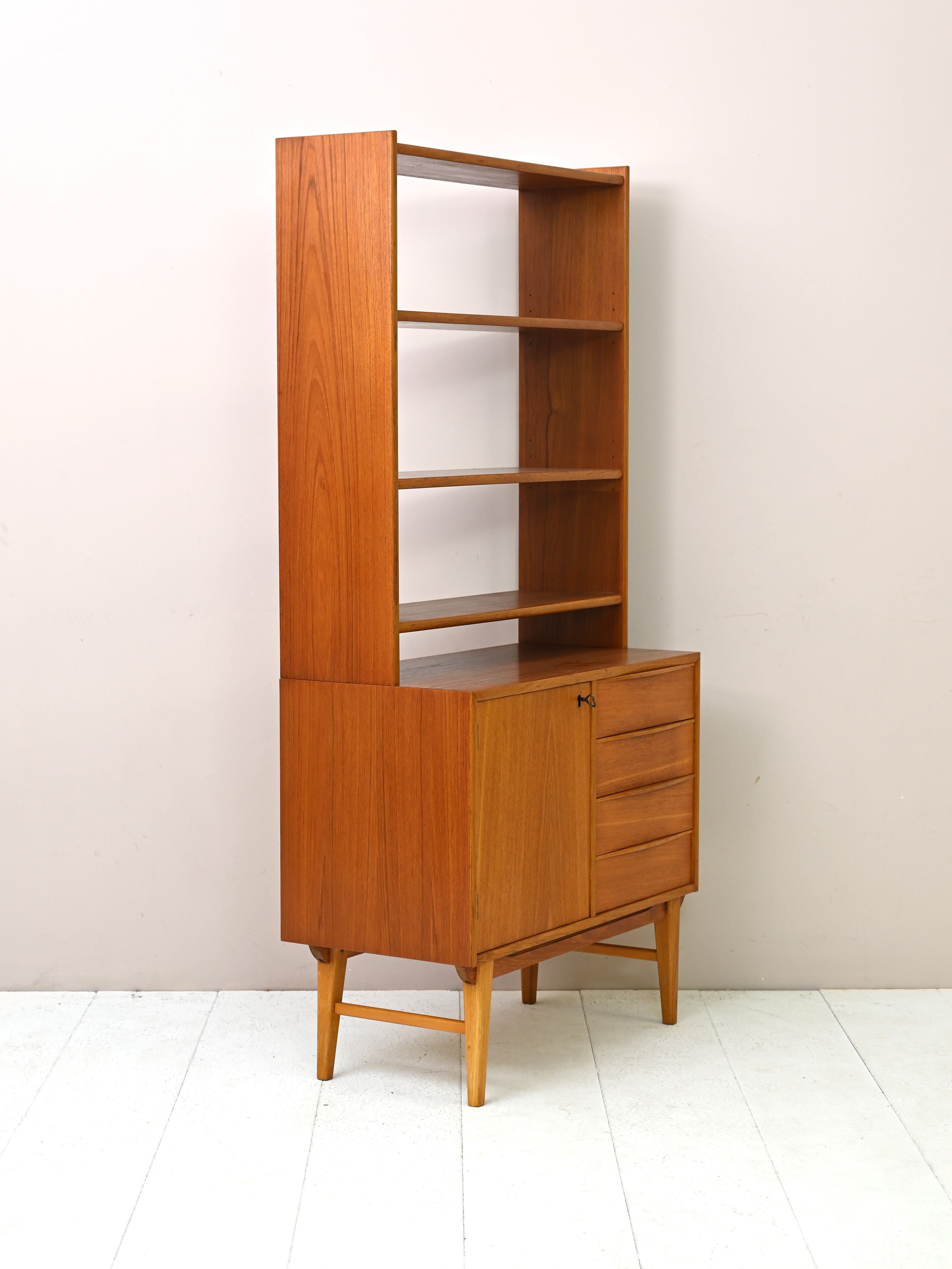 Scandinavian modular bookcases