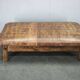 1940s Czechoslovak Oak and Patinated Leather Gym Bench
