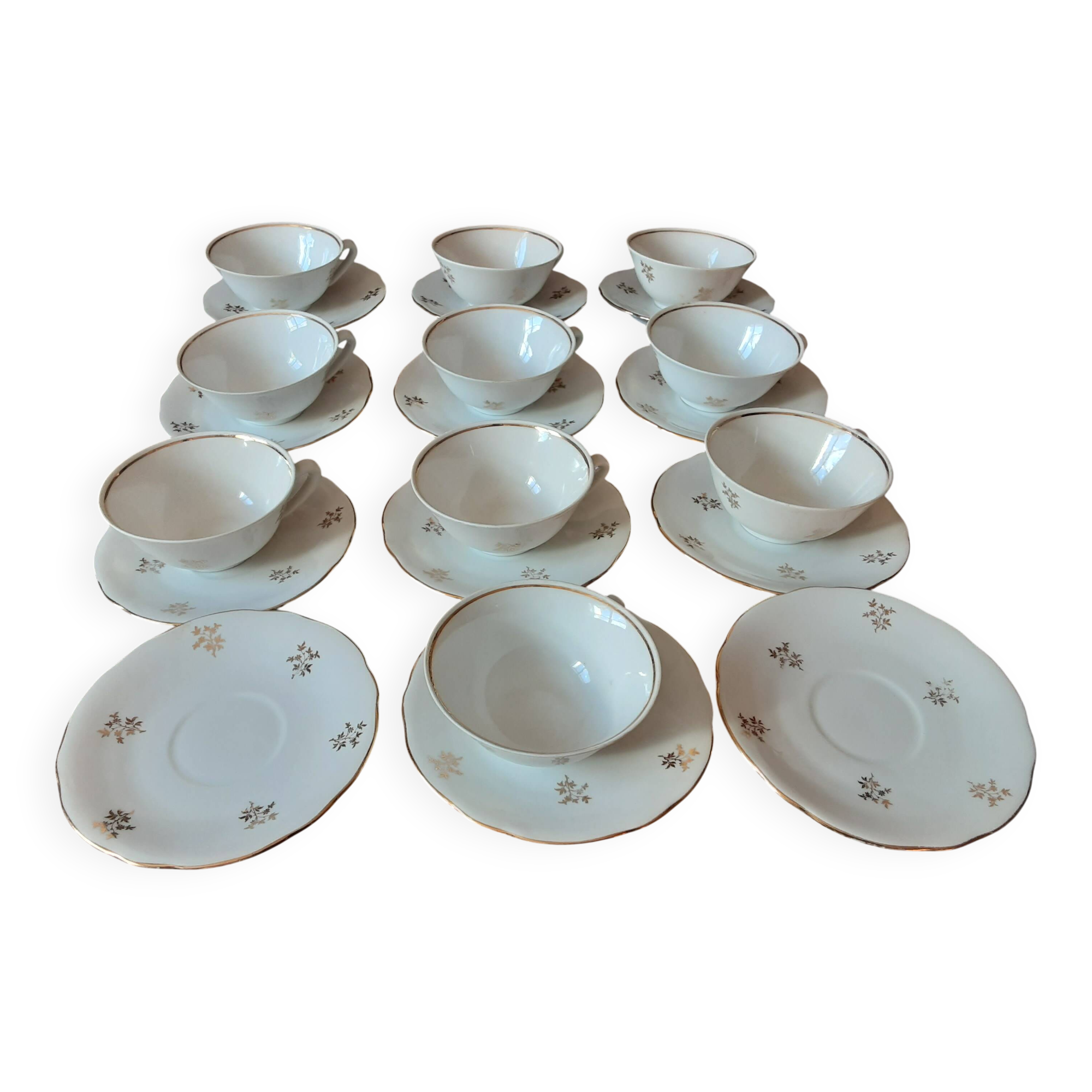 Luxury porcelain coffee service from the National Company