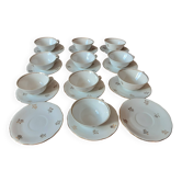 Service à café  porcelaine de luxe de la Compagnie Nationale