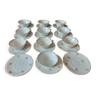 Luxury porcelain coffee service from the National Company