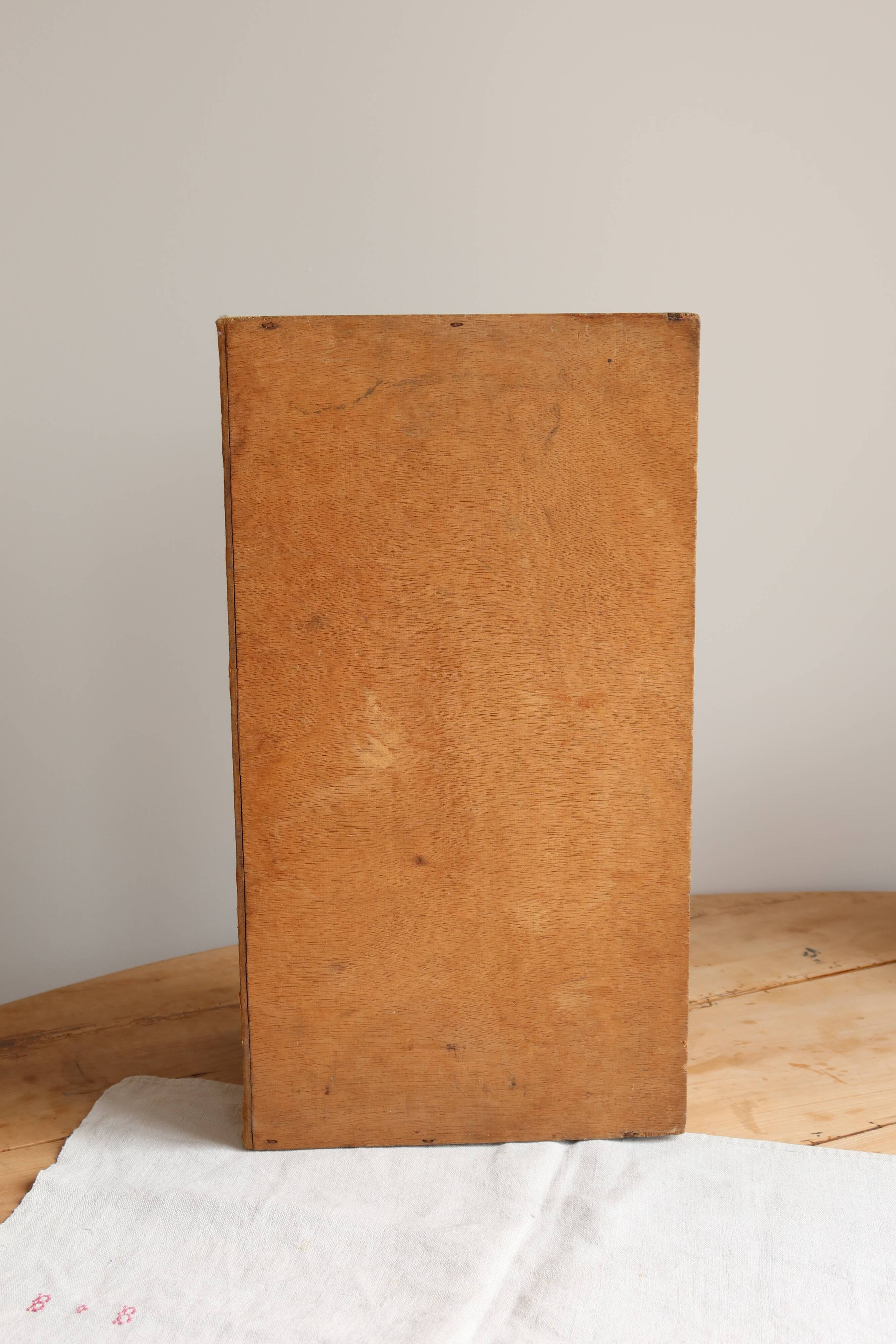 Antique wooden drawer unit