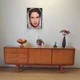 Modernist long sideboard of the 1970s