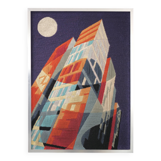 tapisserie d'architecture moderne