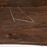 Side table bamboo late XIX style Perret & Vibert