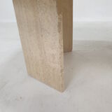 Italian Travertine Coffee Table, 1980's