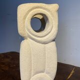 Owl lamp Albert Tormos in Gard stone 60s