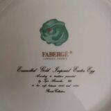 Fabergé decorative plate, private collection