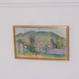 Swedish Oil on Canvas – “Spanish Landscape” by SÖREN OLSSON