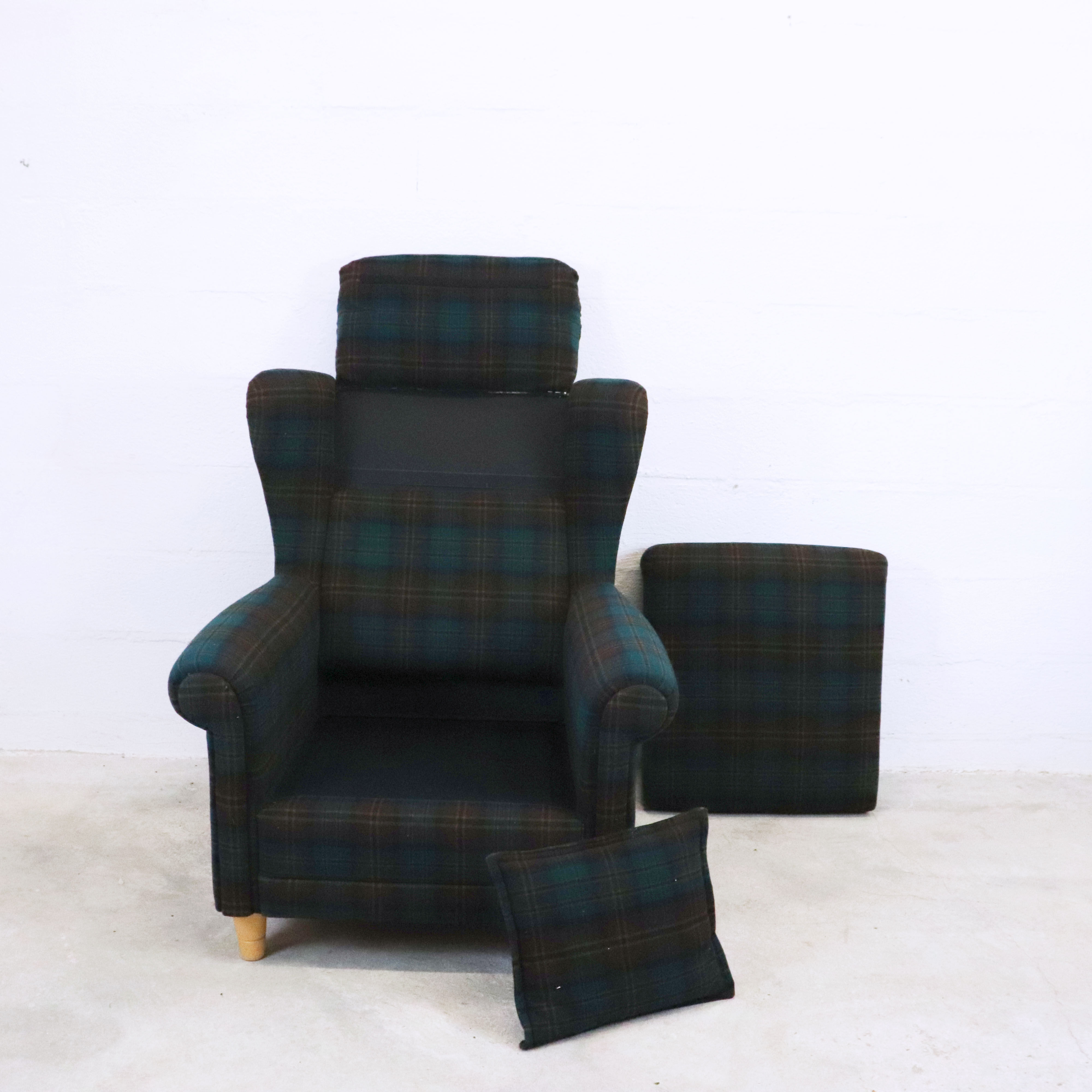 Fauteuil à oreilles, Suède, 1960