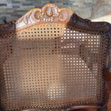 Fauteuil Louis XV calage véritable