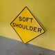 Used american vintage road sign from Los Angeles, 1980s