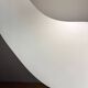 Lampe de table "Coco" design Aldo Cibic édition Foscarini - Métal gris & ve