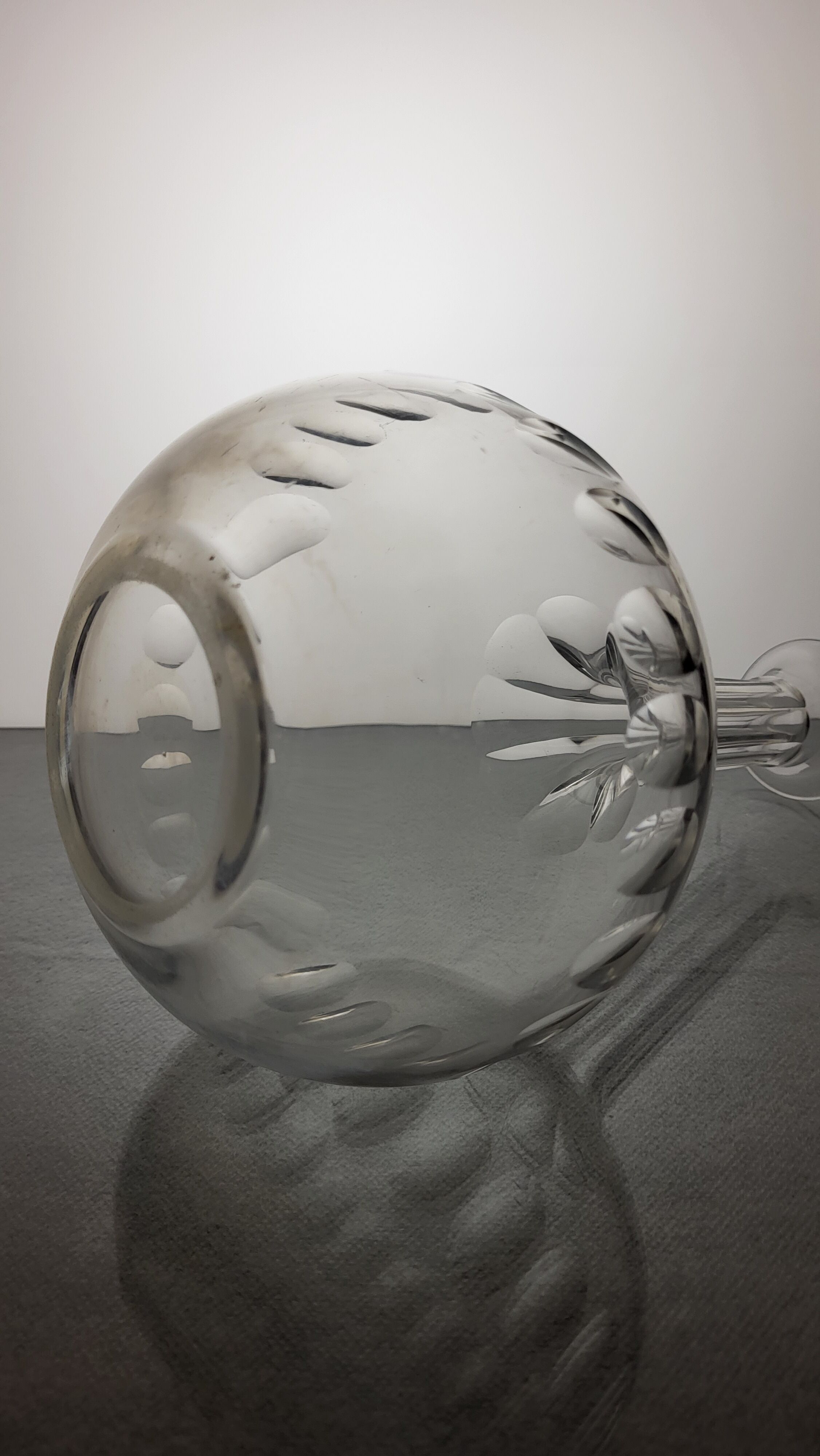 Crystal decanter Hadeland Glassverk Edvard Norway