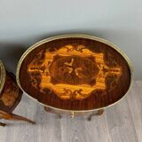 Paire de tables de chevet style louis xv, fin xixe siècle