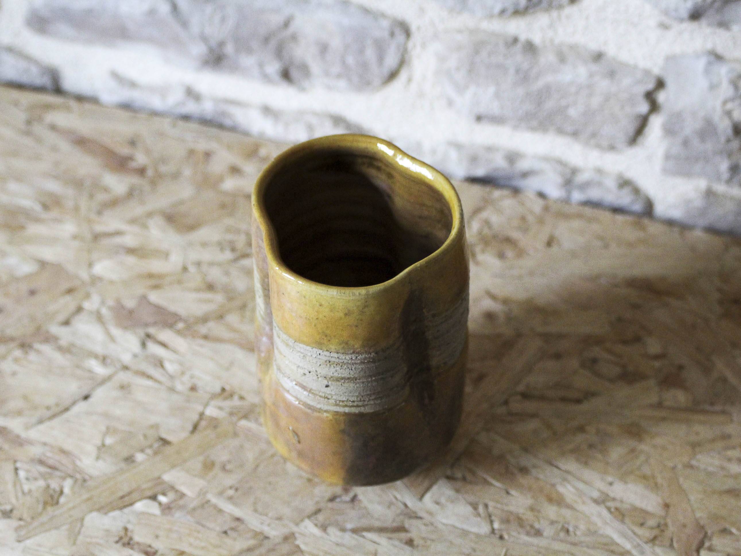 Brigitte Moron ceramic vase