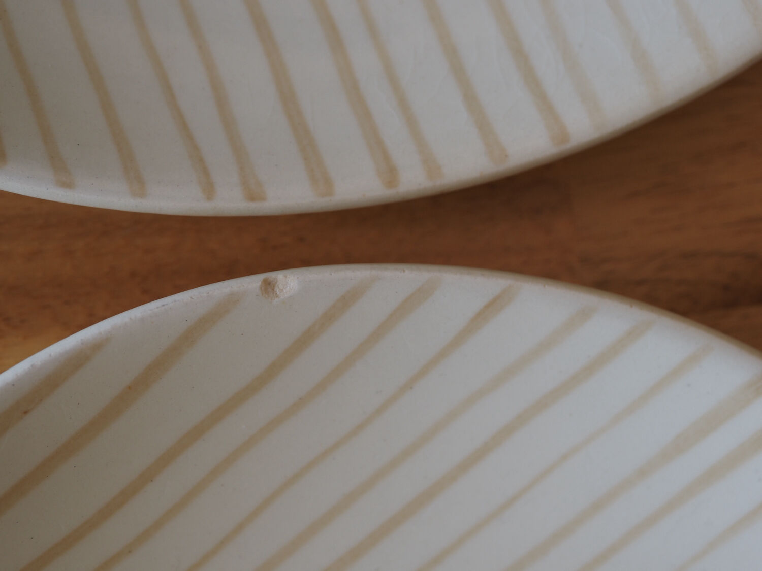 3 oval flat plates Salins model Jamaica (rare)