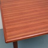 60s extendible diningtable teak square, Sigh & Son Denmark