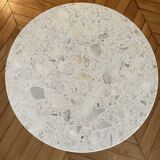 Side table stone top